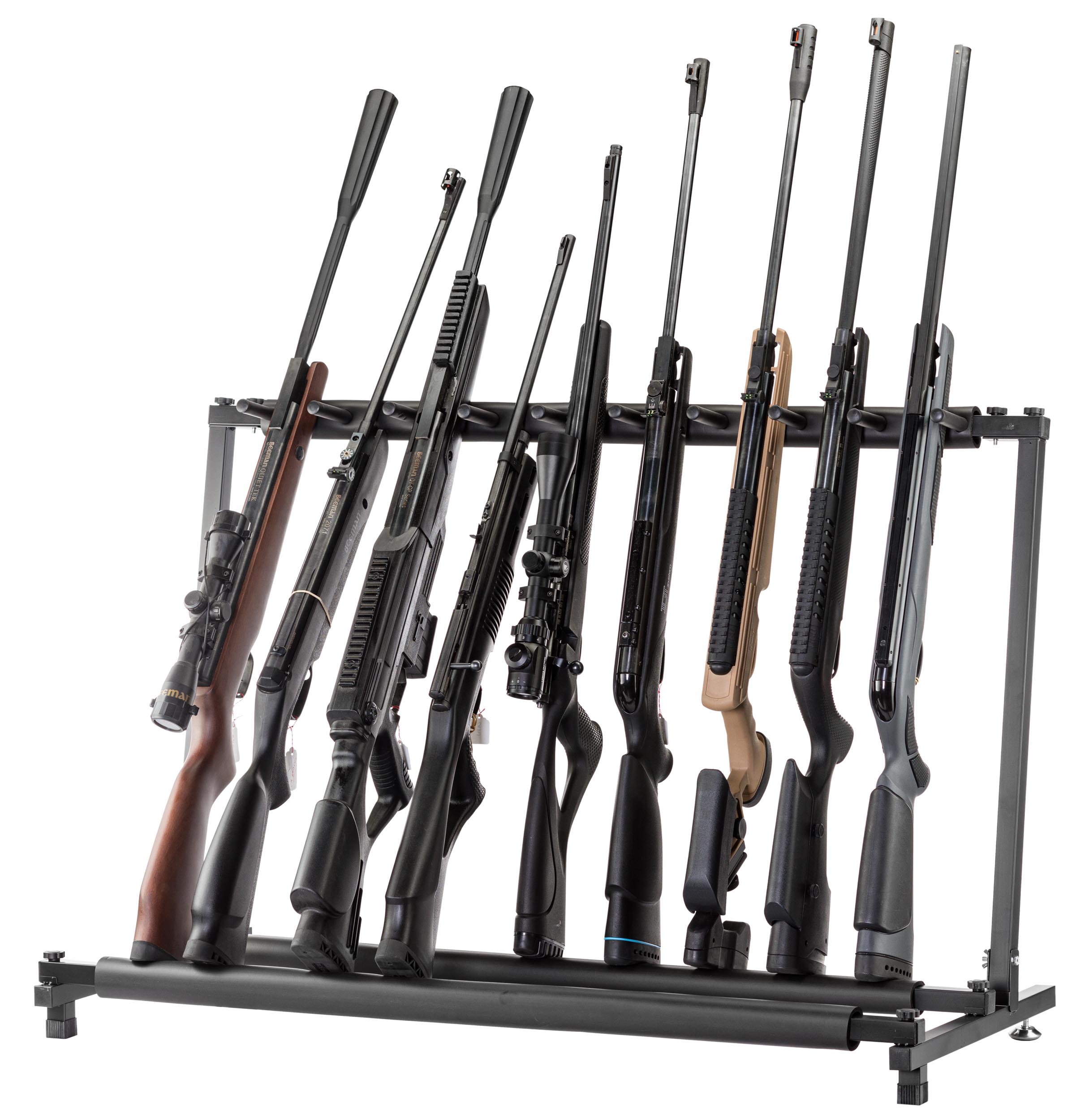 Ratelier vertical en métal 9 armes