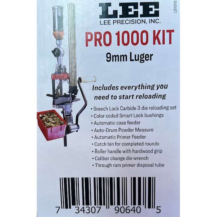 LEE 2023 PRO 1000 9MM LUGER