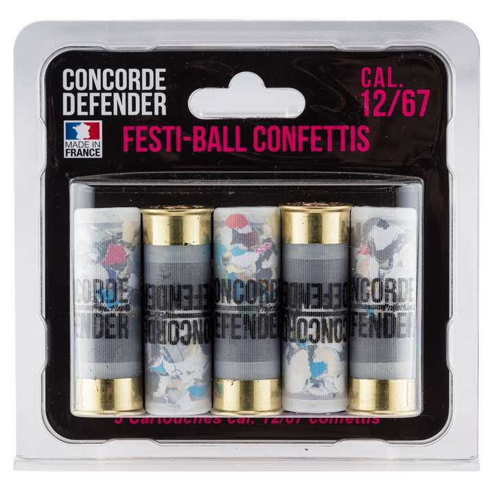 Festi-Ball cal. 12/67 confettis