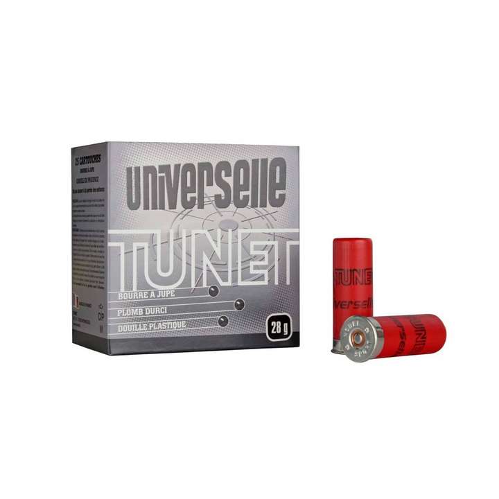 Cartouche Tunet Universelle 28g Plomb 7.5 Cal .12
